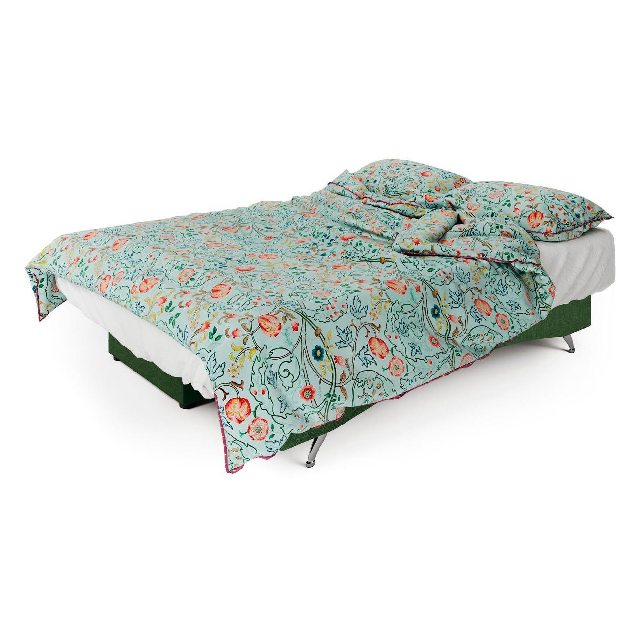 Диван Шарм-Дизайн Евро 150 прямой раскладной зеленый