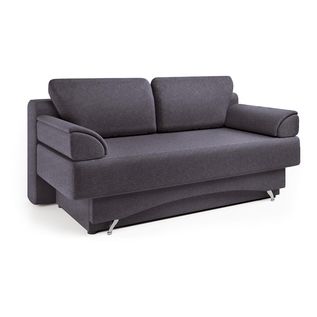 Диван Шарм-Дизайн Евро 150 прямой раскладной серый
