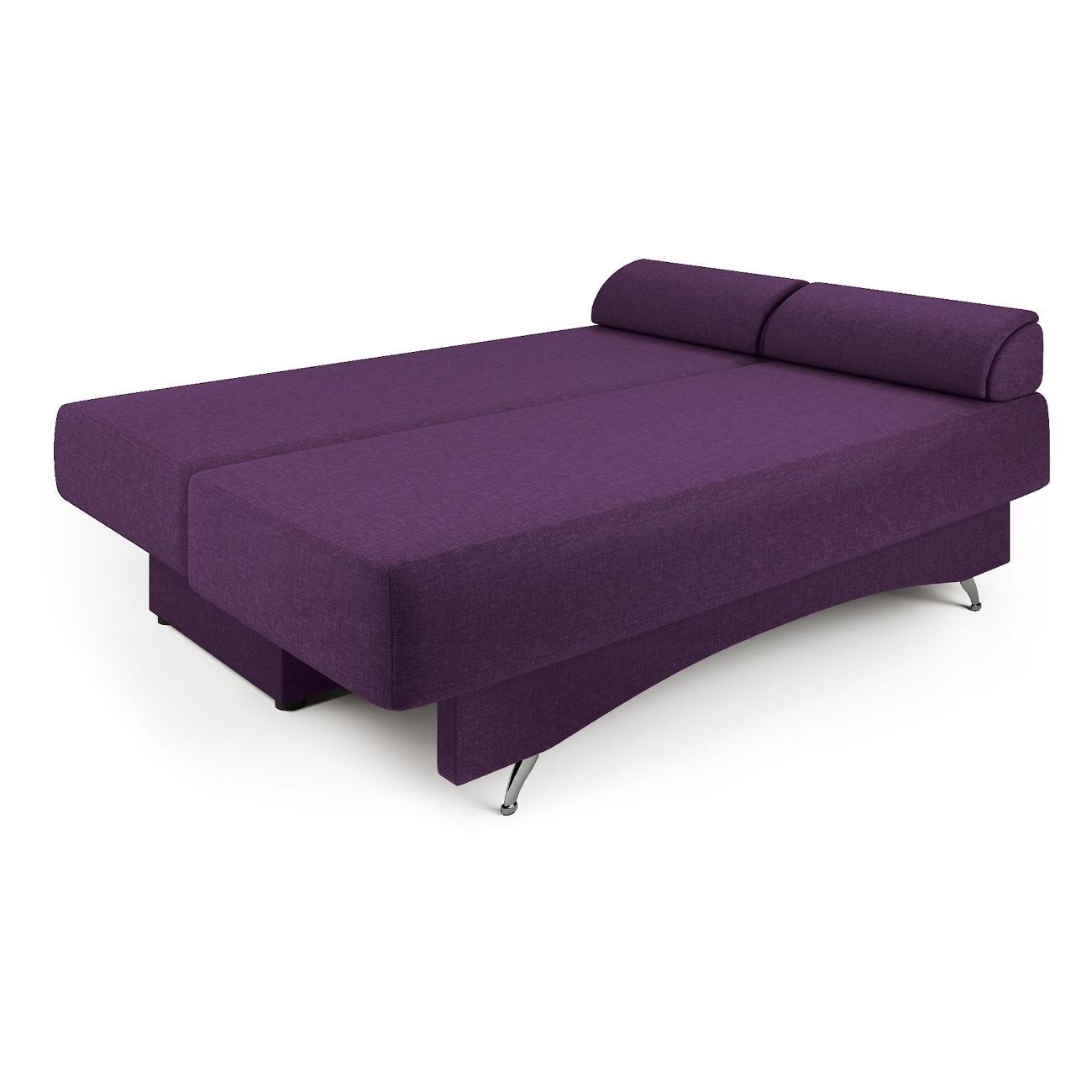 Диван Шарм-Дизайн Евро 150 прямой раскладной фиолетовый
