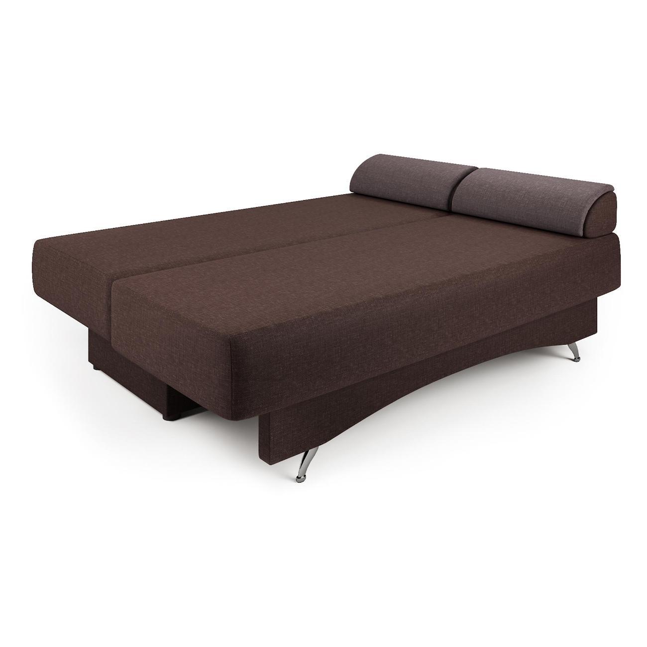 Диван Шарм-Дизайн Евро 150 прямой раскладной шоколад и латте