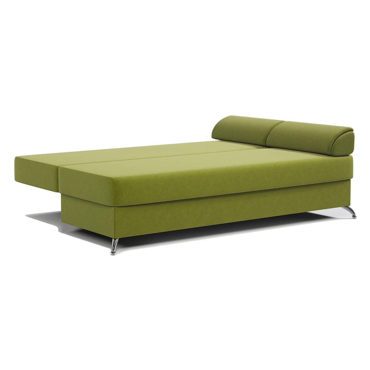 Диван Шарм-Дизайн ЕвроШарм прямой раскладной велюр Дрим эппл