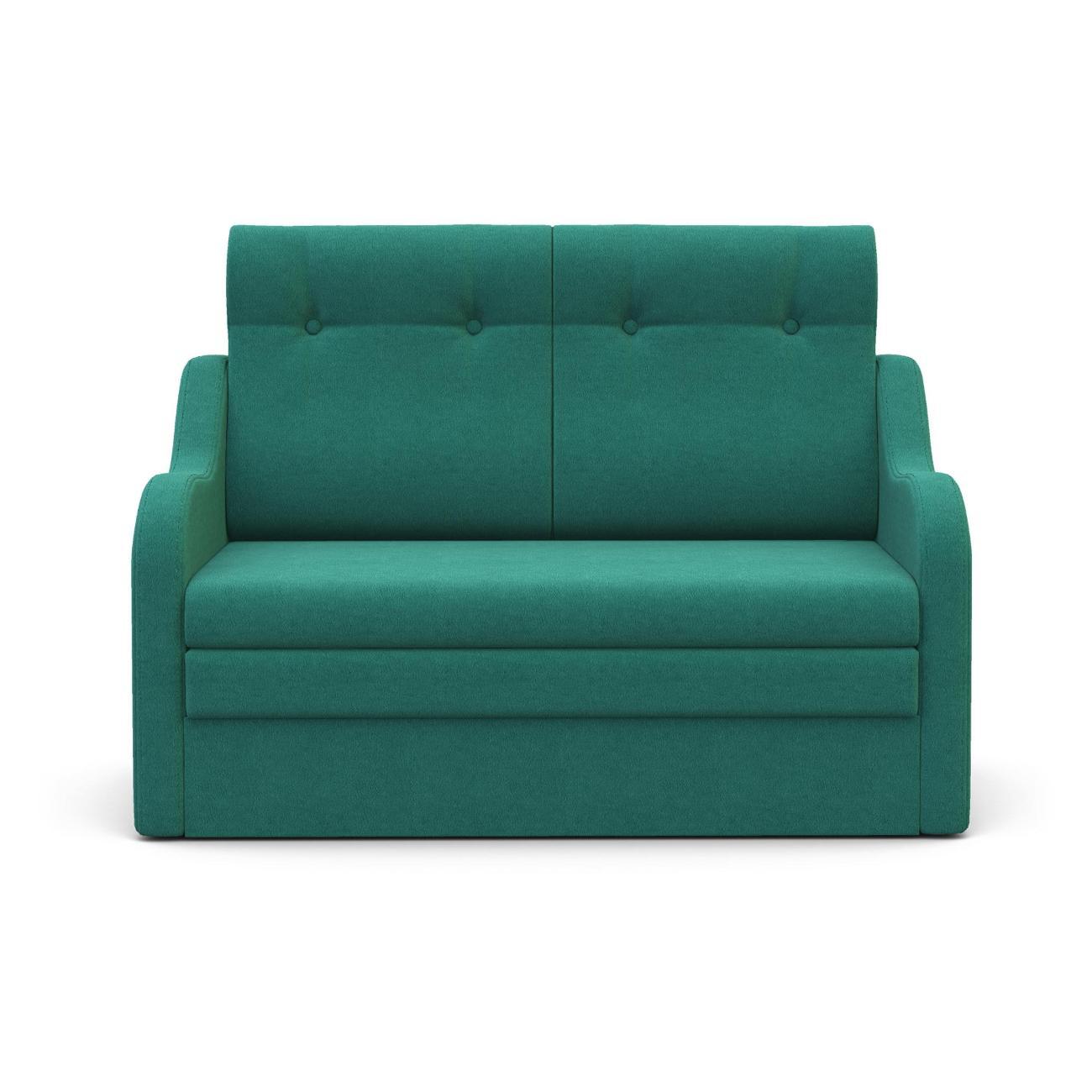 Диван Шарм-Дизайн Классика 2В прямой раскладной велюр бирюзовый