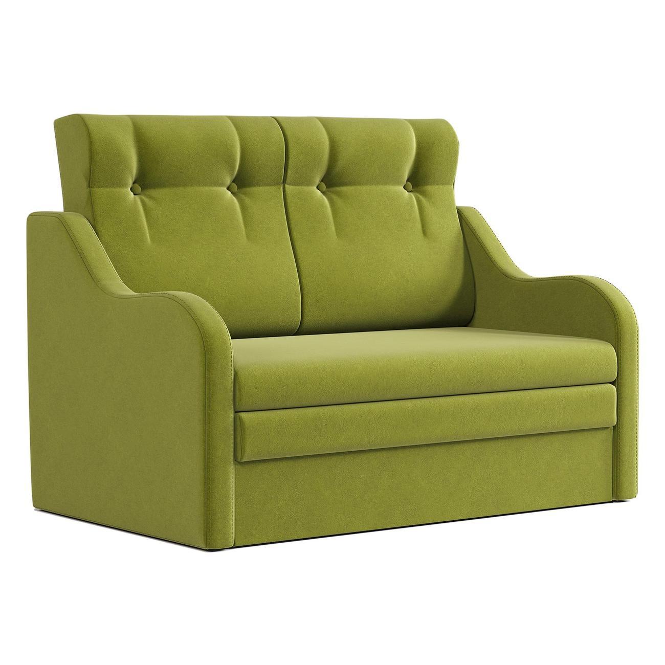 Диван Шарм-Дизайн Классика 2В прямой раскладной велюр Дрим эппл