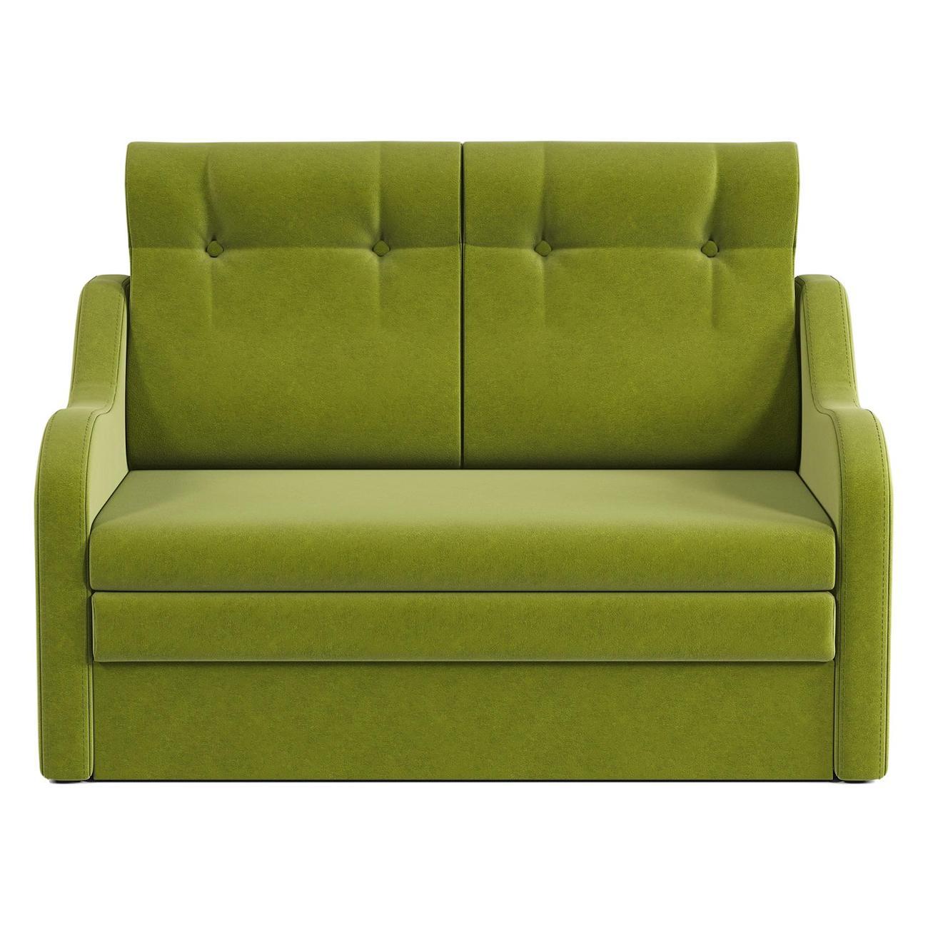 Диван Шарм-Дизайн Классика 2В прямой раскладной велюр Дрим эппл