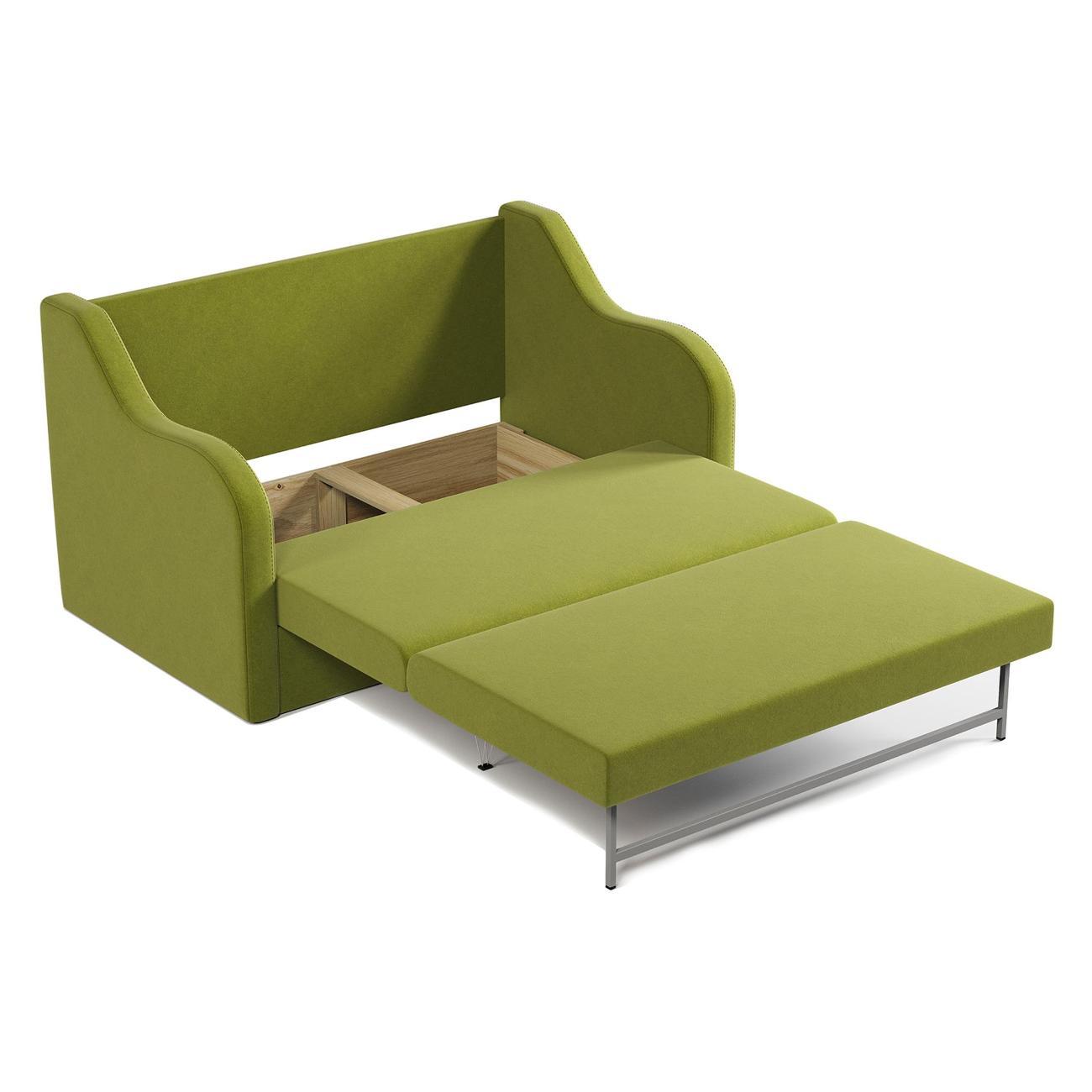 Диван Шарм-Дизайн Классика 2В прямой раскладной велюр Дрим эппл