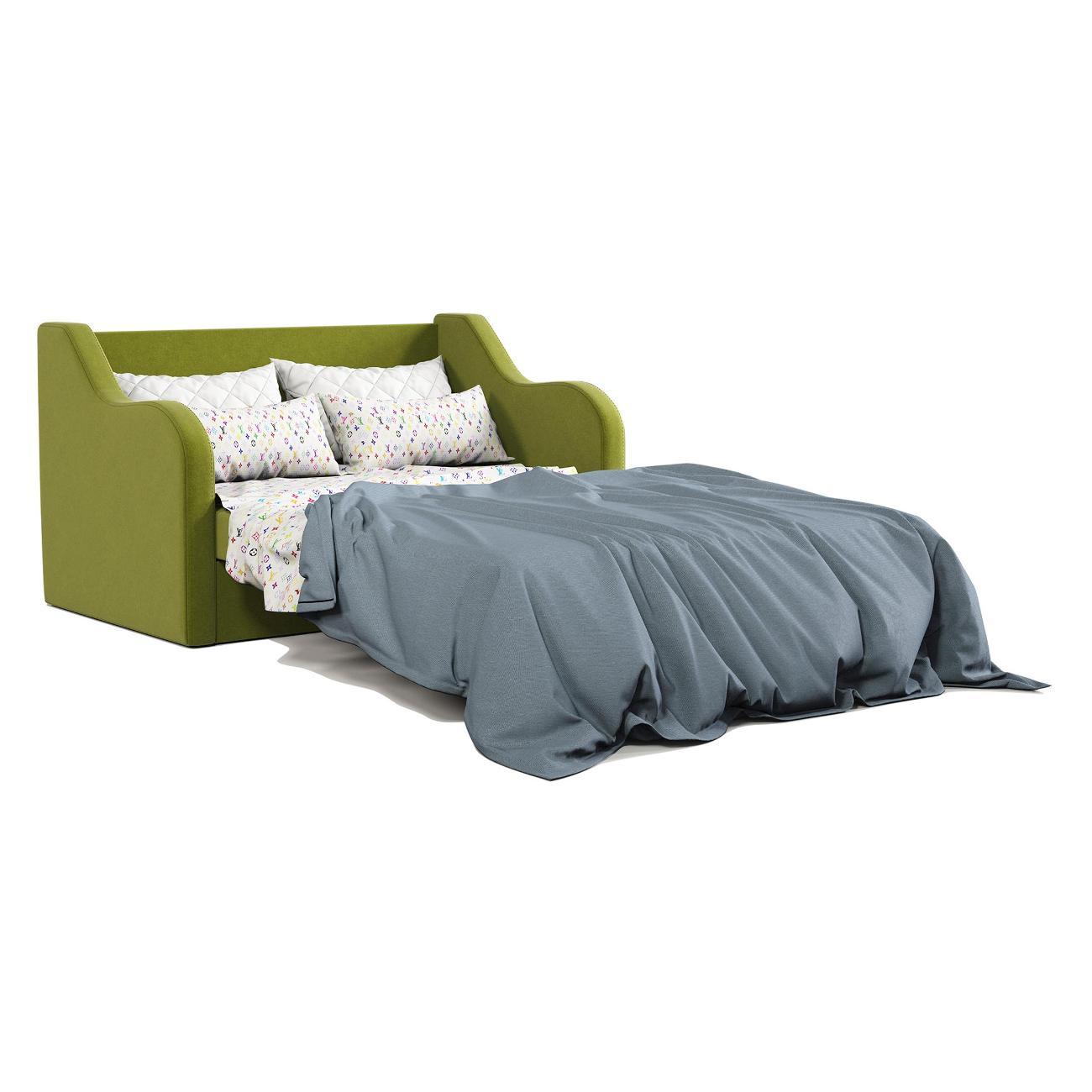 Диван Шарм-Дизайн Классика 2В прямой раскладной велюр Дрим эппл