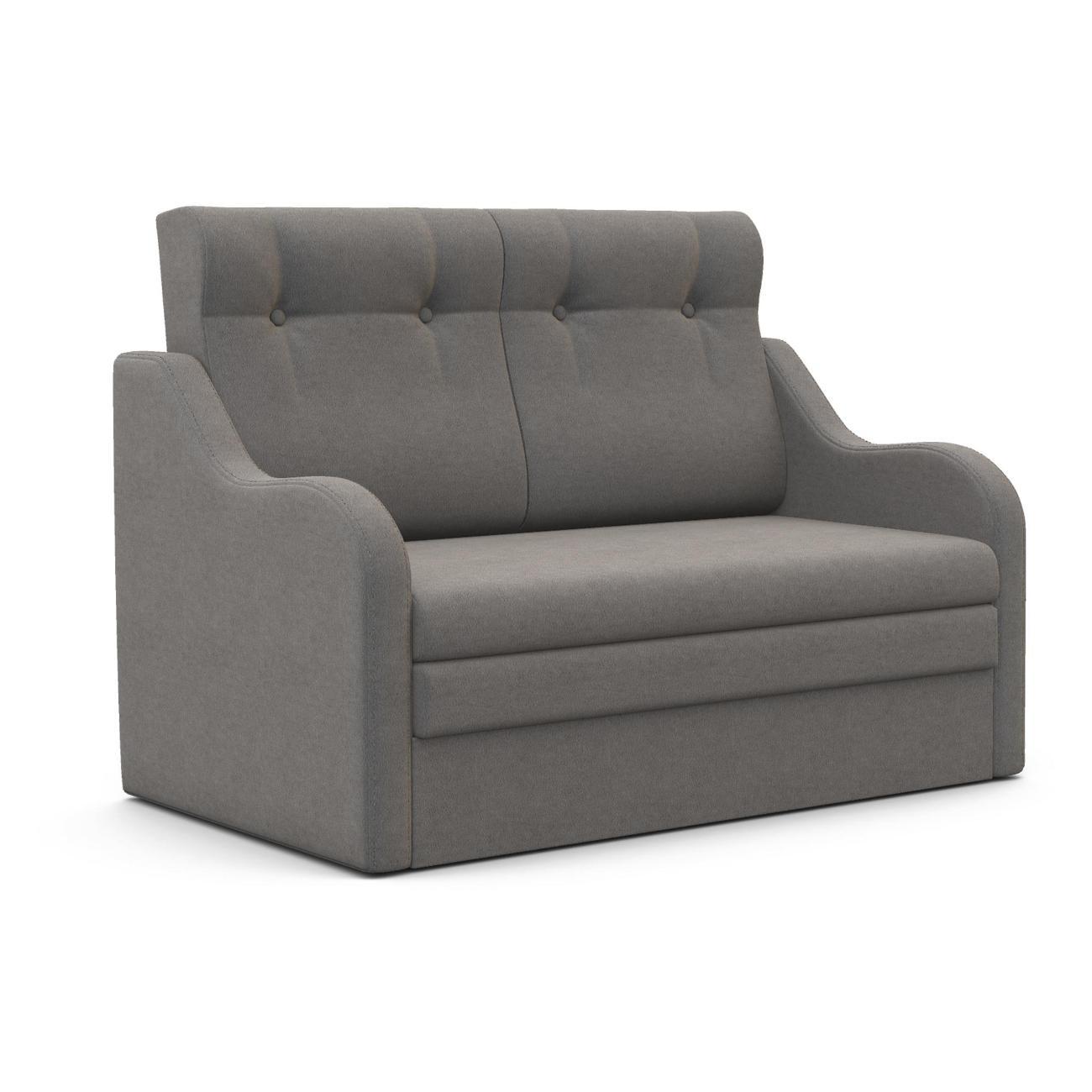 Диван Шарм-Дизайн Классика 2В прямой раскладной велюр серый