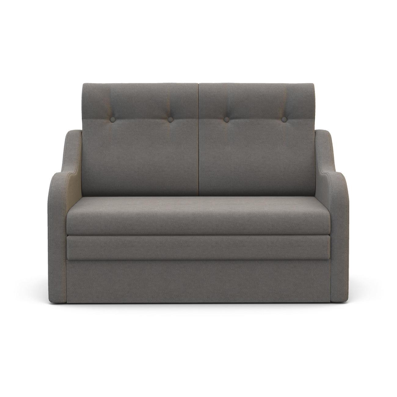 Диван Шарм-Дизайн Классика 2В прямой раскладной велюр серый