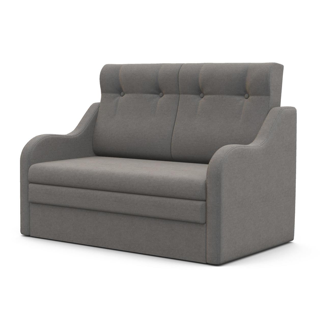 Диван Шарм-Дизайн Классика 2В прямой раскладной велюр серый