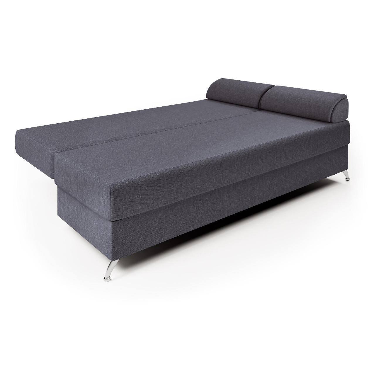 Диван Шарм-Дизайн ЕвроШарм прямой раскладной серый