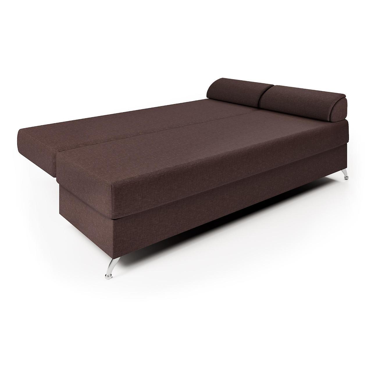 Диван Шарм-Дизайн ЕвроШарм прямой раскладной шоколад