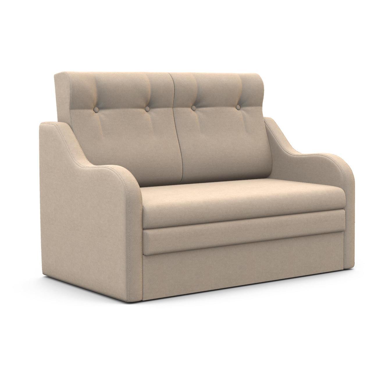 Диван Шарм-Дизайн Классика 2В прямой раскладной велюр бежевый