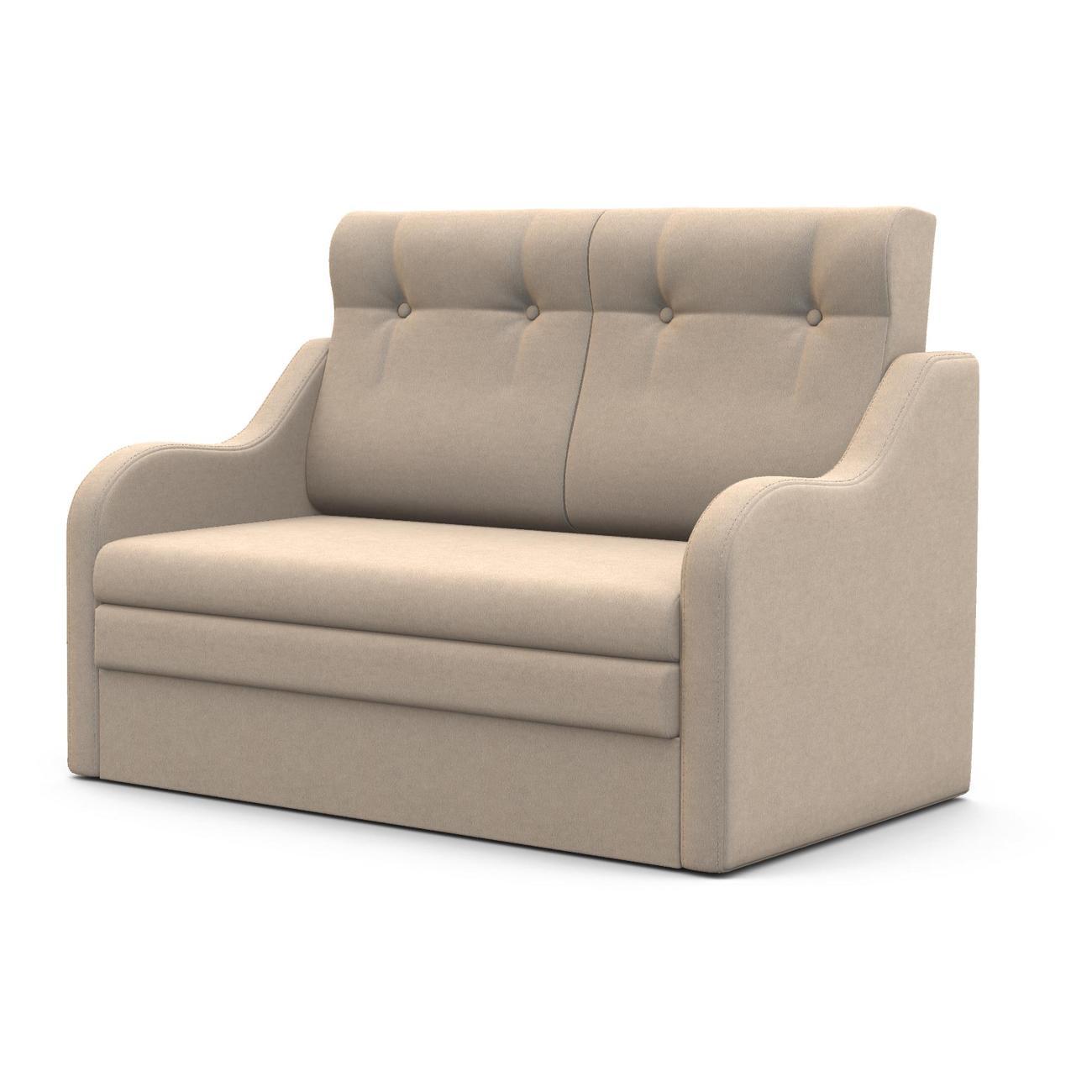 Диван Шарм-Дизайн Классика 2В прямой раскладной велюр бежевый