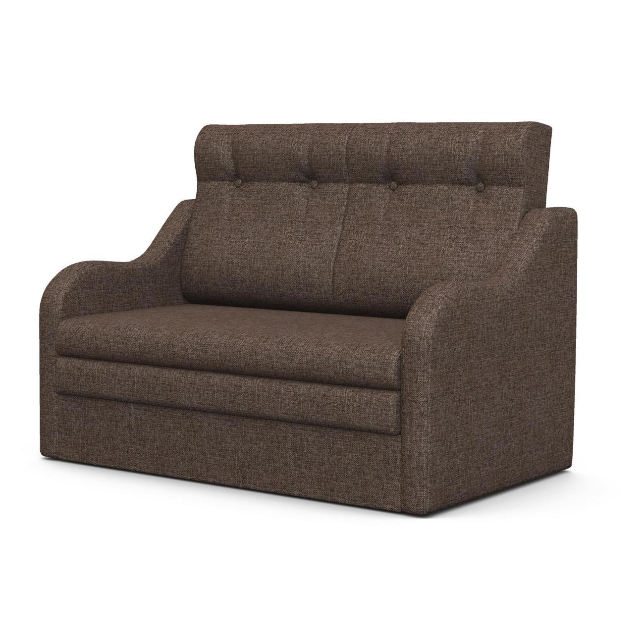 Диван Шарм-Дизайн Классика 2В прямой раскладной темно-коричневый