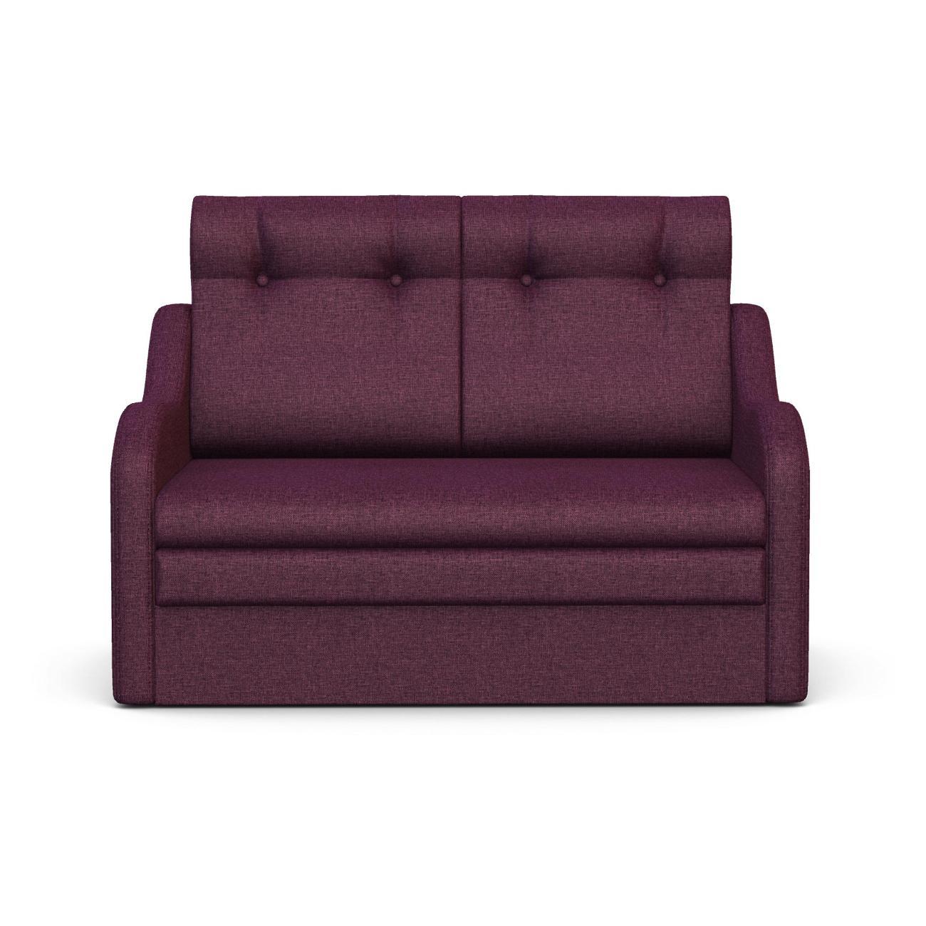 Диван Шарм-Дизайн Классика 2В прямой раскладной рогожка фиолетовый