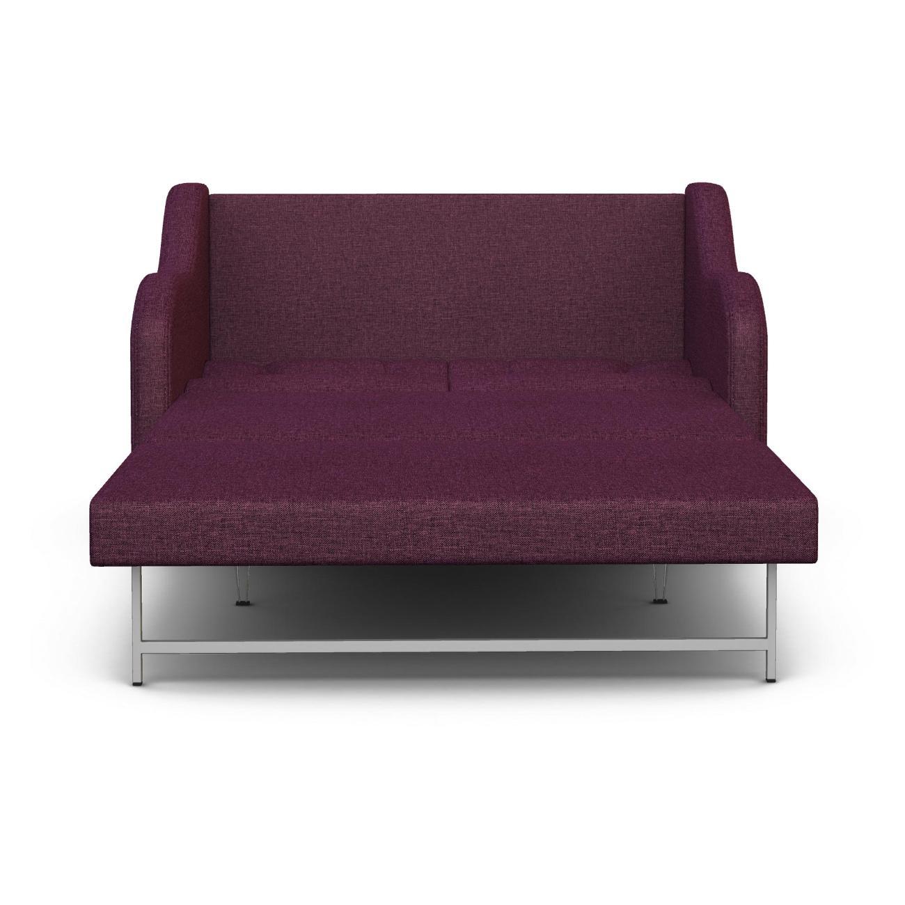 Диван Шарм-Дизайн Классика 2В прямой раскладной рогожка фиолетовый