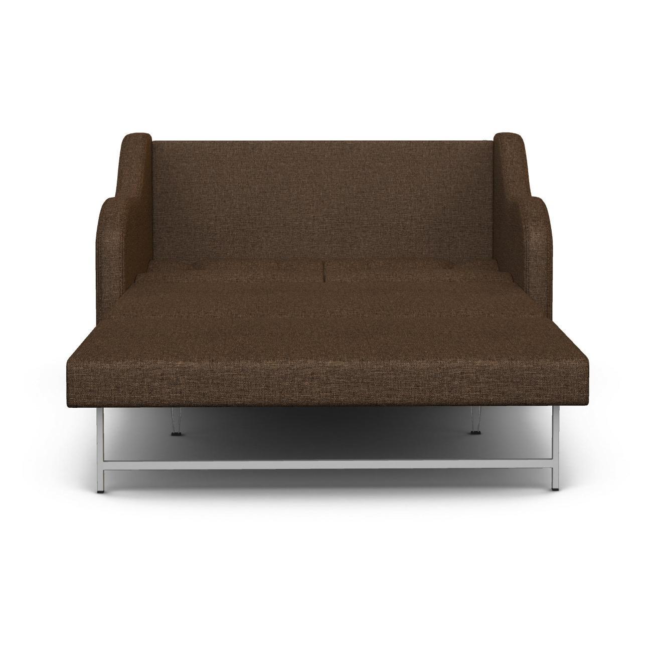 Диван Шарм-Дизайн Классика 2В прямой раскладной рогожка шоколадный