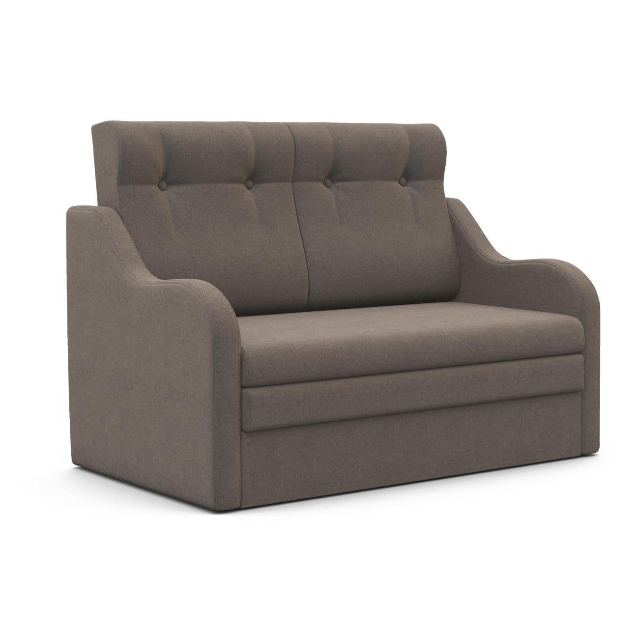 Диван Шарм-Дизайн Классика 2В прямой раскладной серый велюр