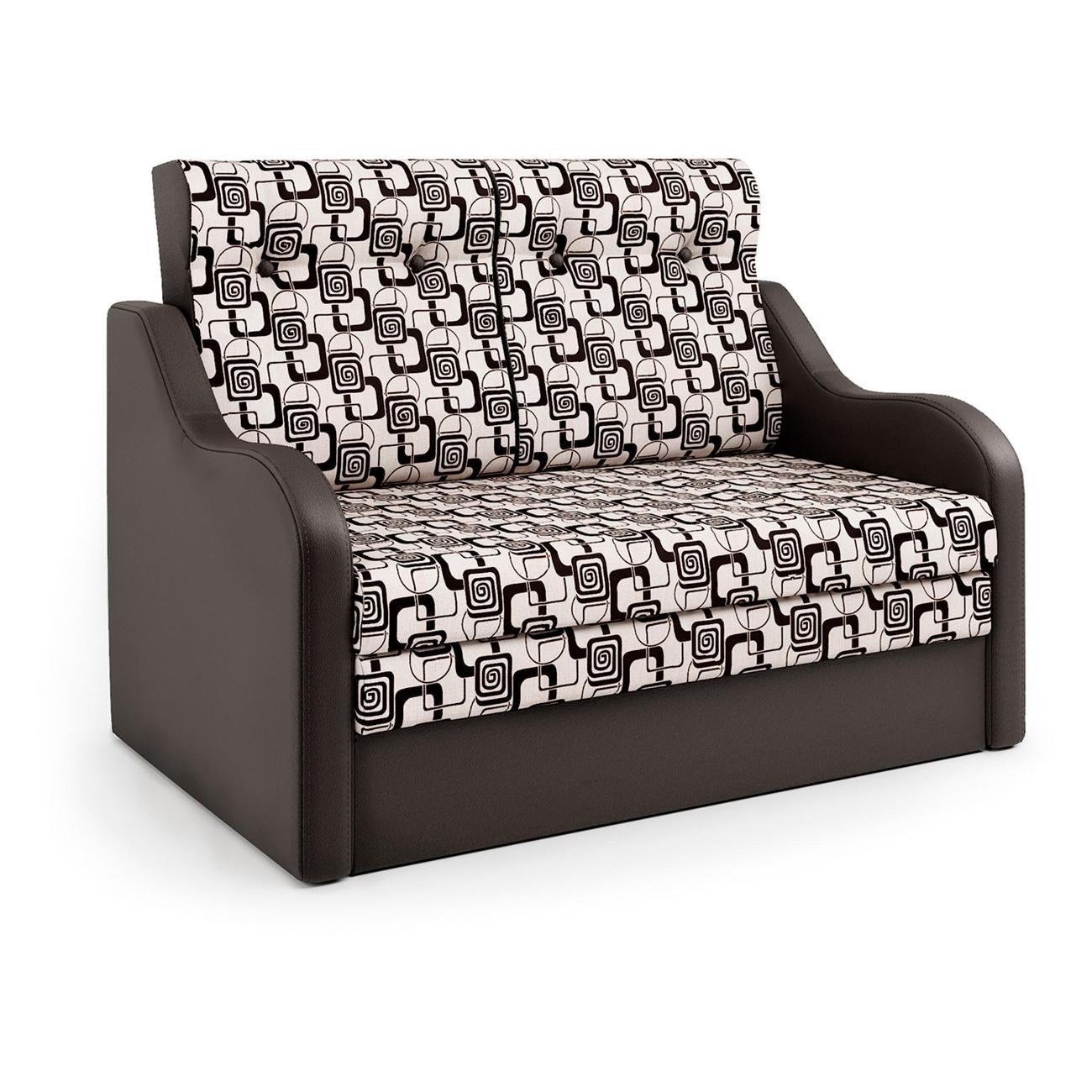 Диван Шарм-Дизайн Классика 2В прямой раскладной шоколад и ромб