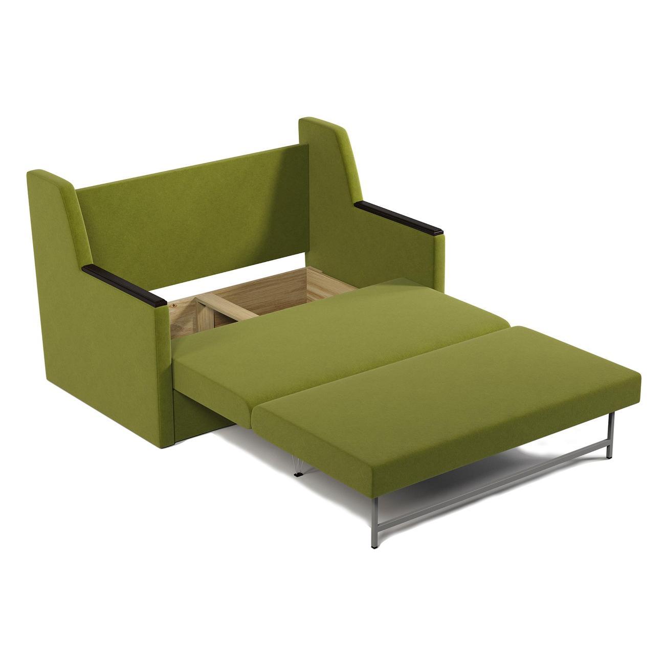 Диван Шарм-Дизайн Классика 2Д прямой раскладной велюр Дрим эппл