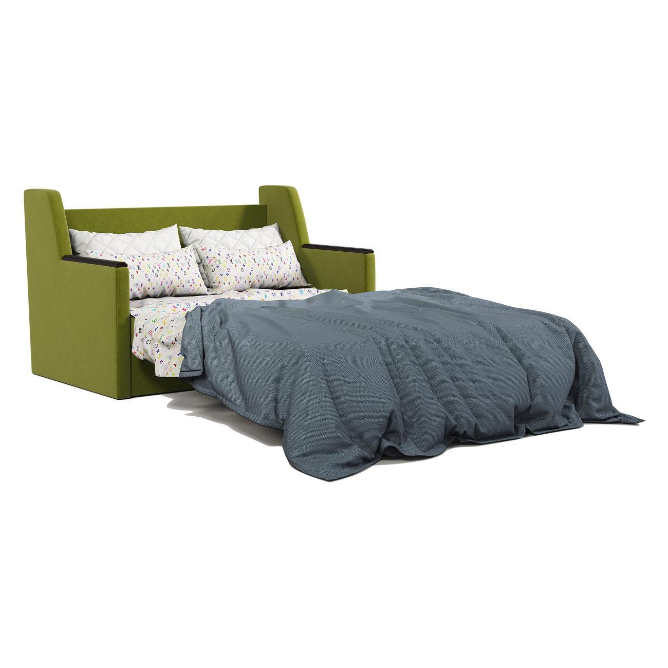 Диван Шарм-Дизайн Классика 2Д прямой раскладной велюр Дрим эппл