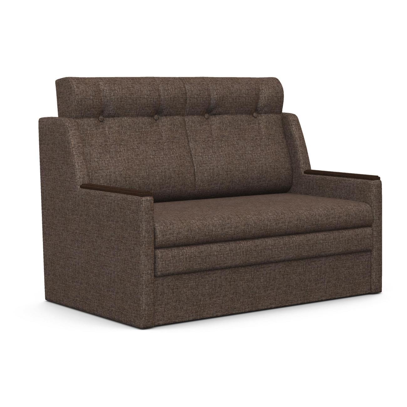 Диван Шарм-Дизайн Классика 2Д прямой раскладной темно-коричневый