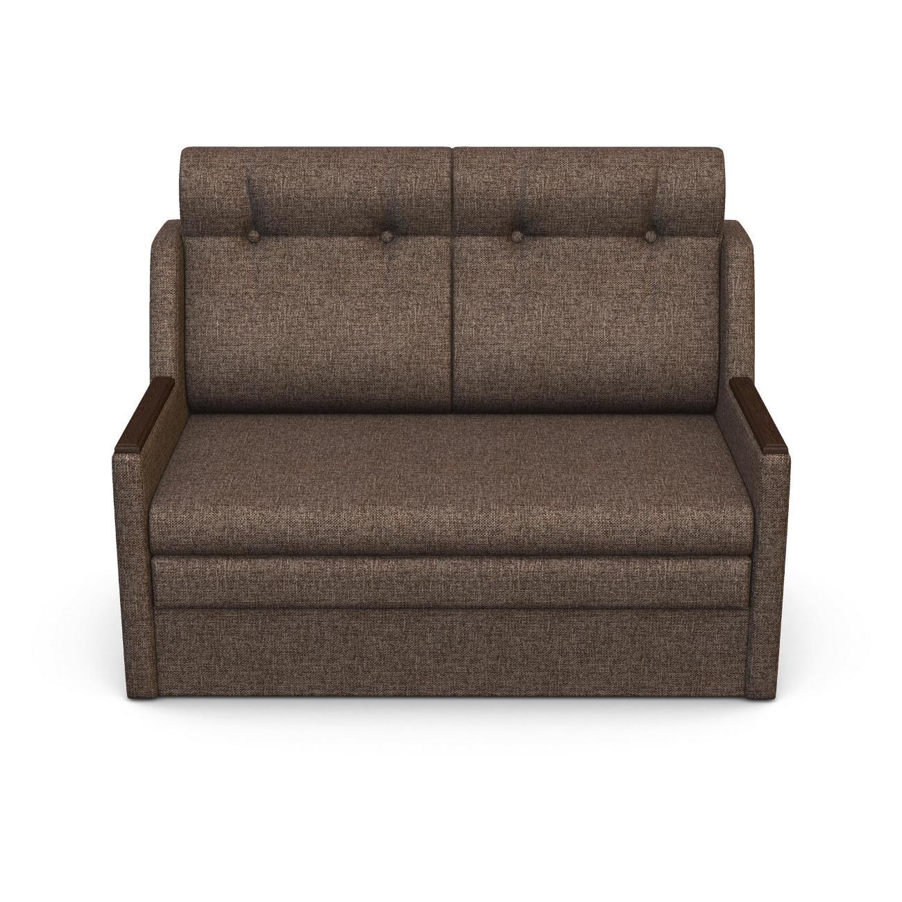 Диван Шарм-Дизайн Классика 2Д прямой раскладной темно-коричневый