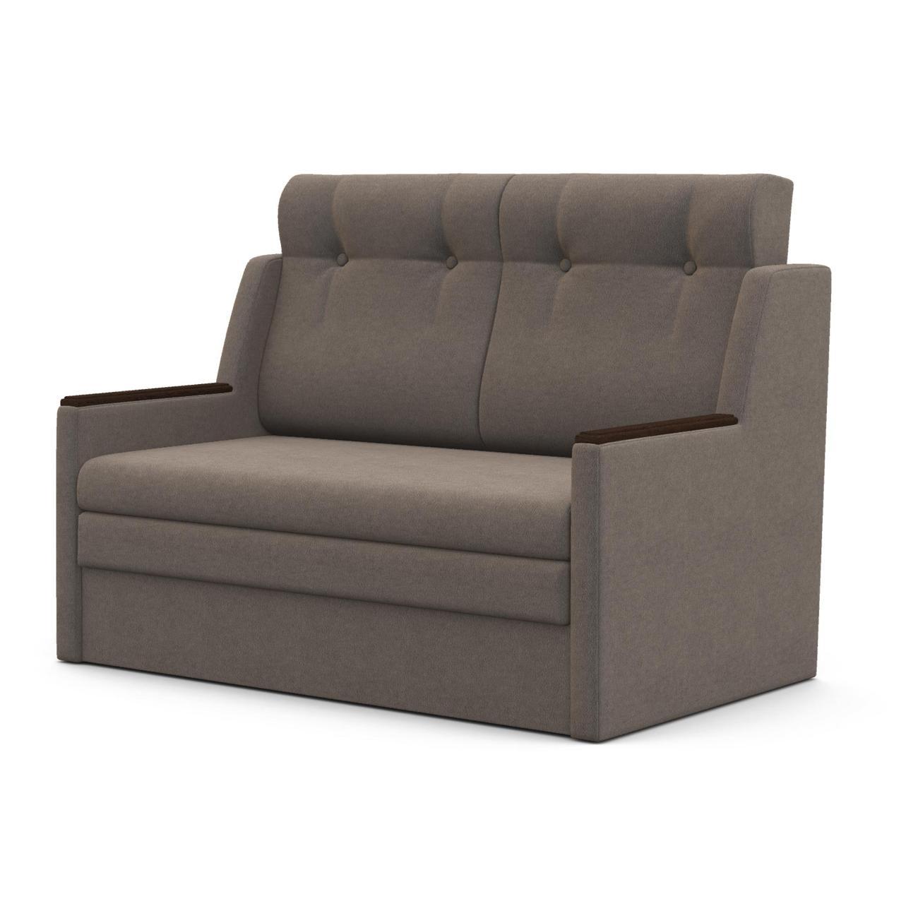 Диван Шарм-Дизайн Классика 2Д прямой раскладной серый велюр