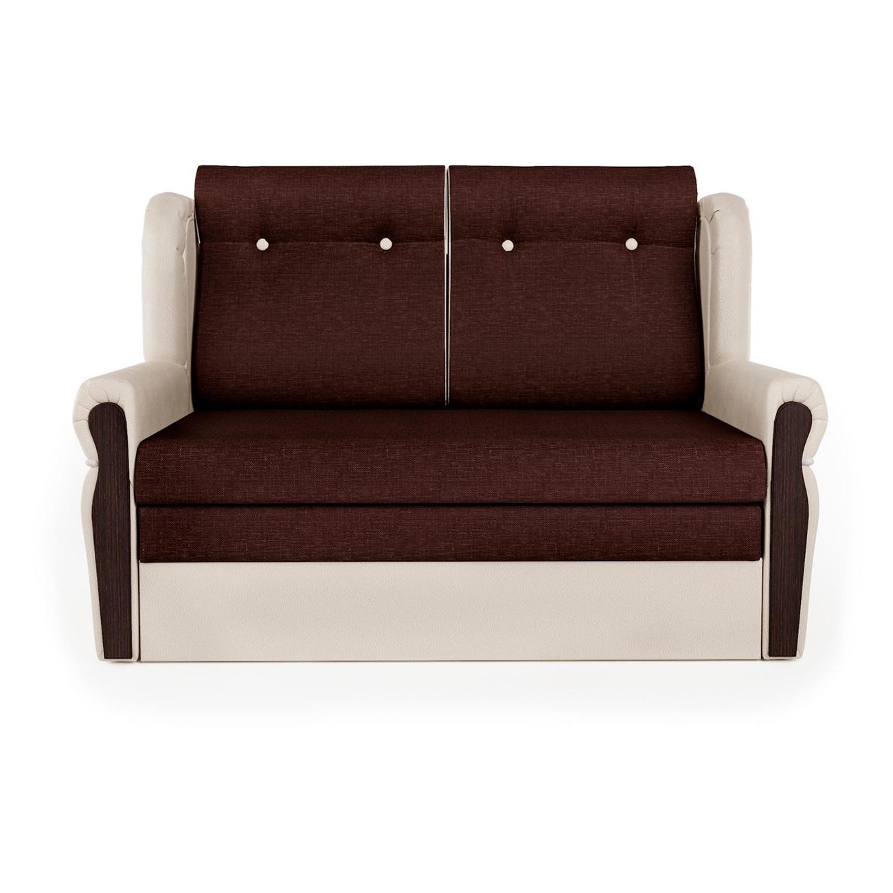 Диван Шарм-Дизайн Классика 2М прямой раскладной бежовый и рогожка