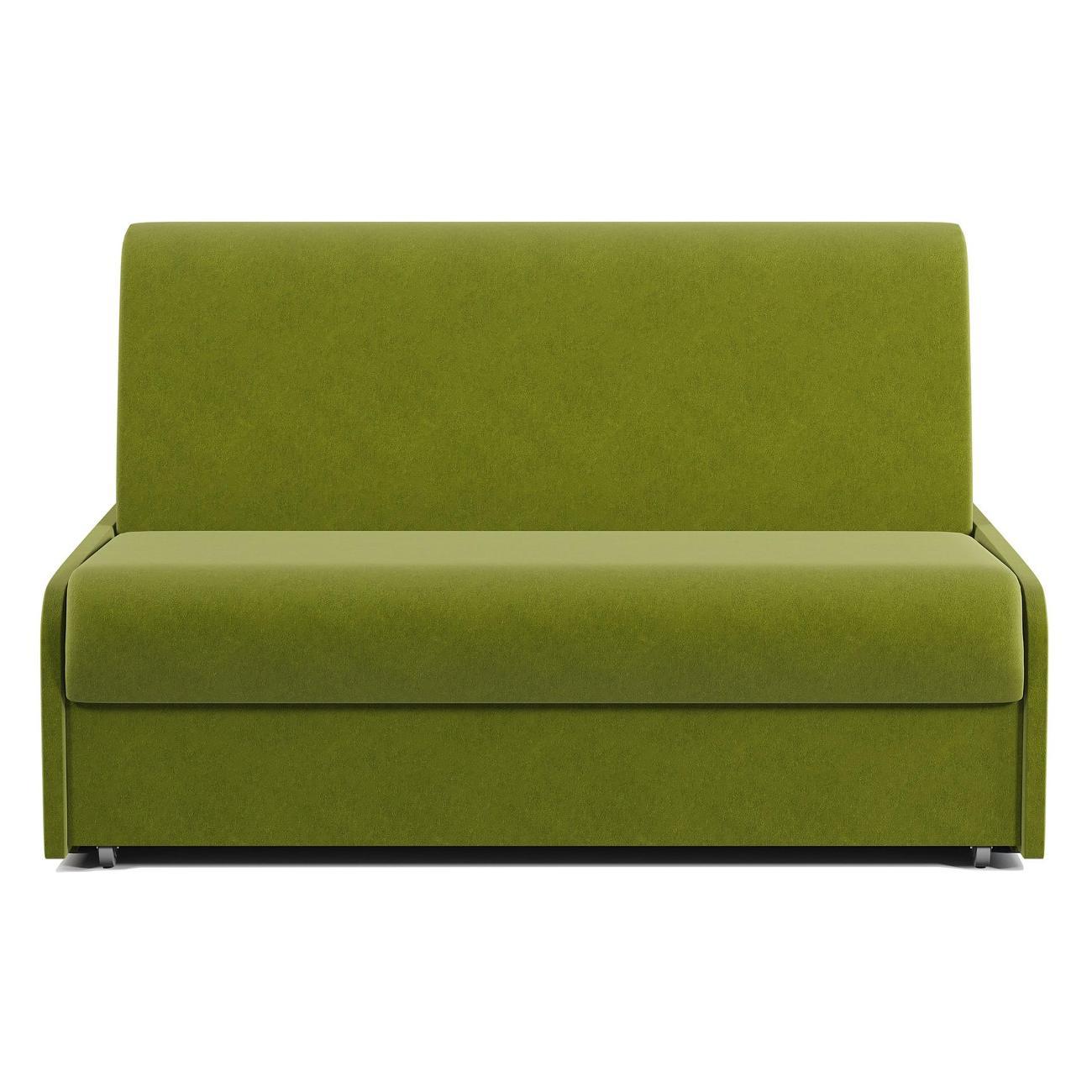 Диван Шарм-Дизайн Коломбо БП 120 раскладной аккордеон велюр зеленый