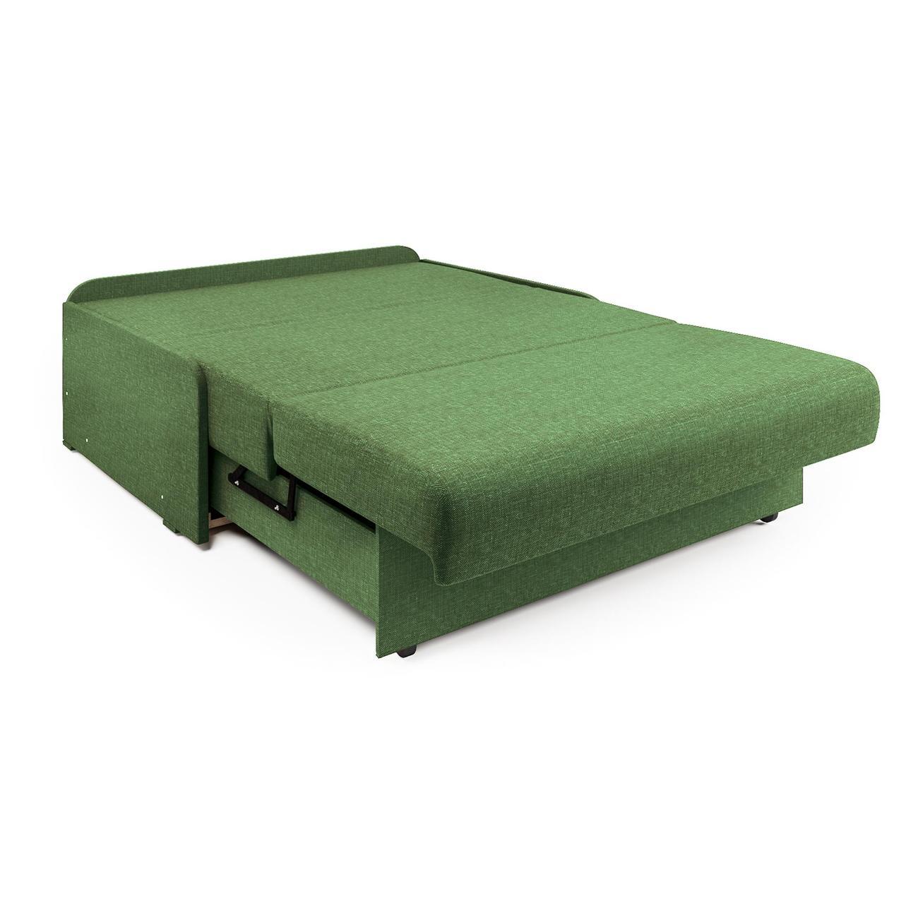 Диван Шарм-Дизайн Коломбо БП 120 раскладной аккордеон зеленый
