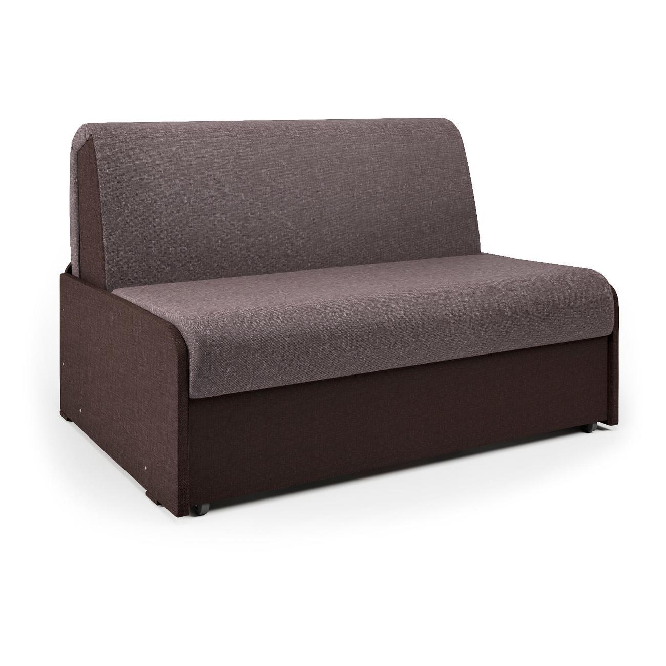 Диван Шарм-Дизайн Коломбо БП 120 раскладной аккордеон латте/шоколад