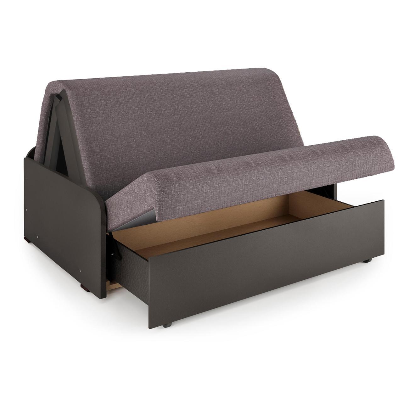 Диван Шарм-Дизайн Коломбо БП 120 раскладной аккордеон латте/экокожа