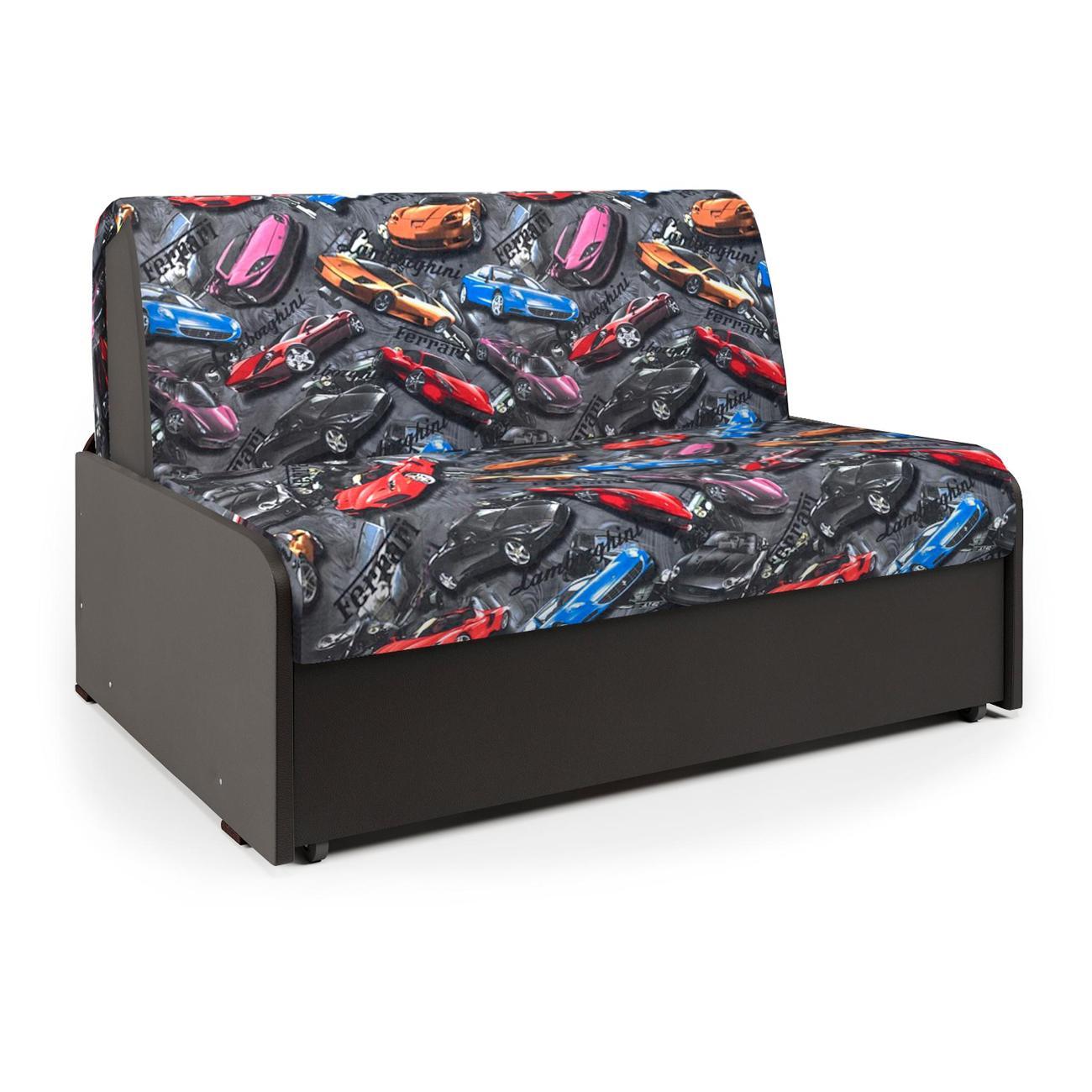 Диван Шарм-Дизайн Коломбо БП 120 раскладной машинки и шоколад