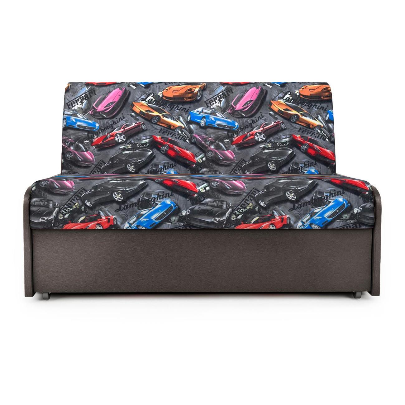 Диван Шарм-Дизайн Коломбо БП 120 раскладной машинки и шоколад