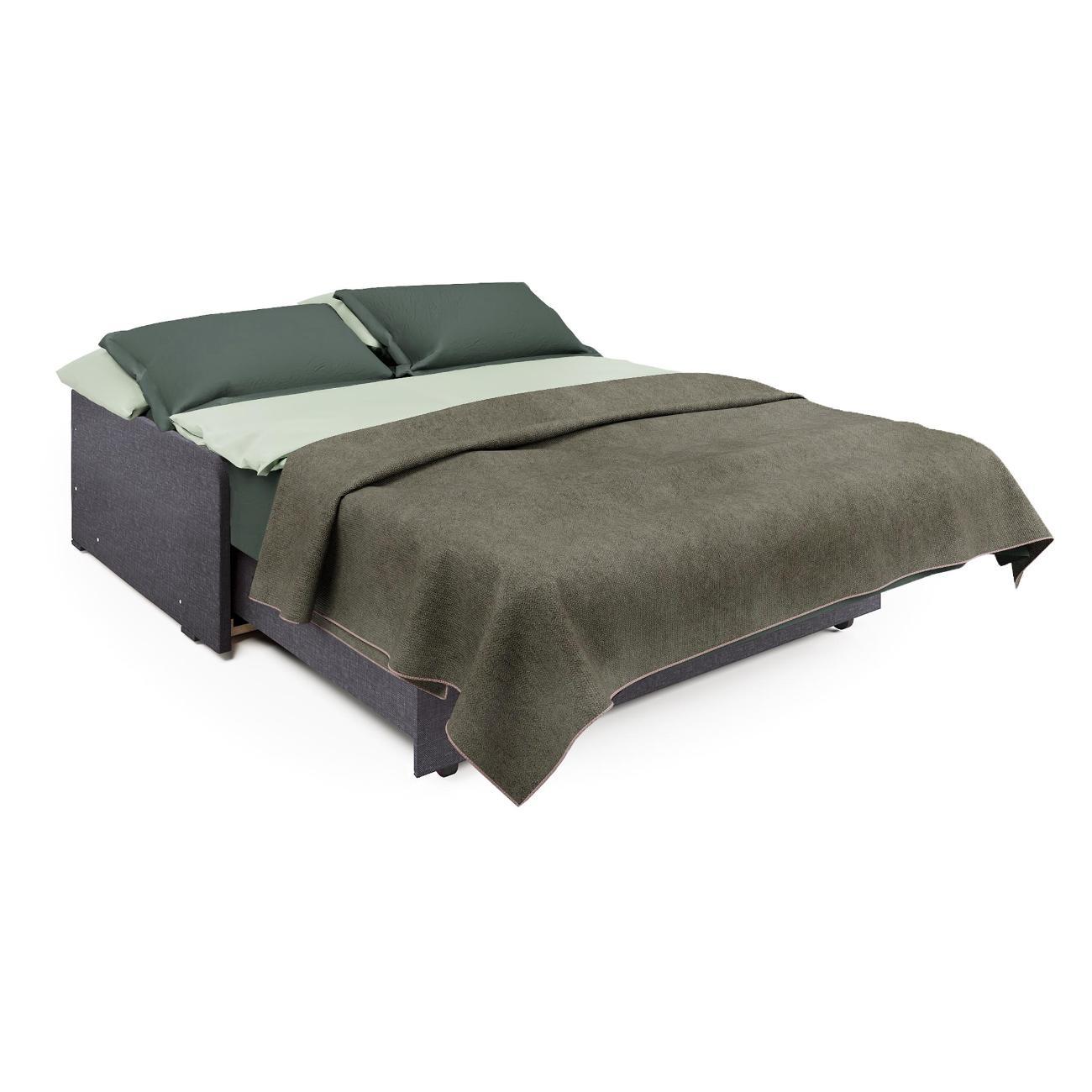 Диван Шарм-Дизайн Коломбо БП 120 раскладной аккордеон серый