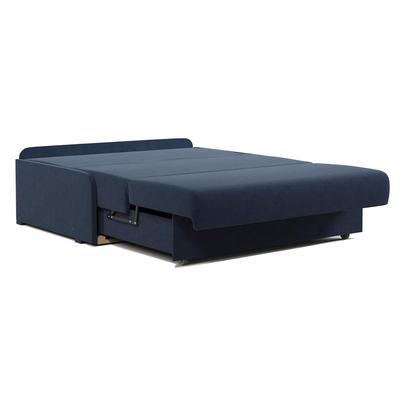 Диван Шарм-Дизайн Коломбо БП 140 раскладной аккордеон велюр синий