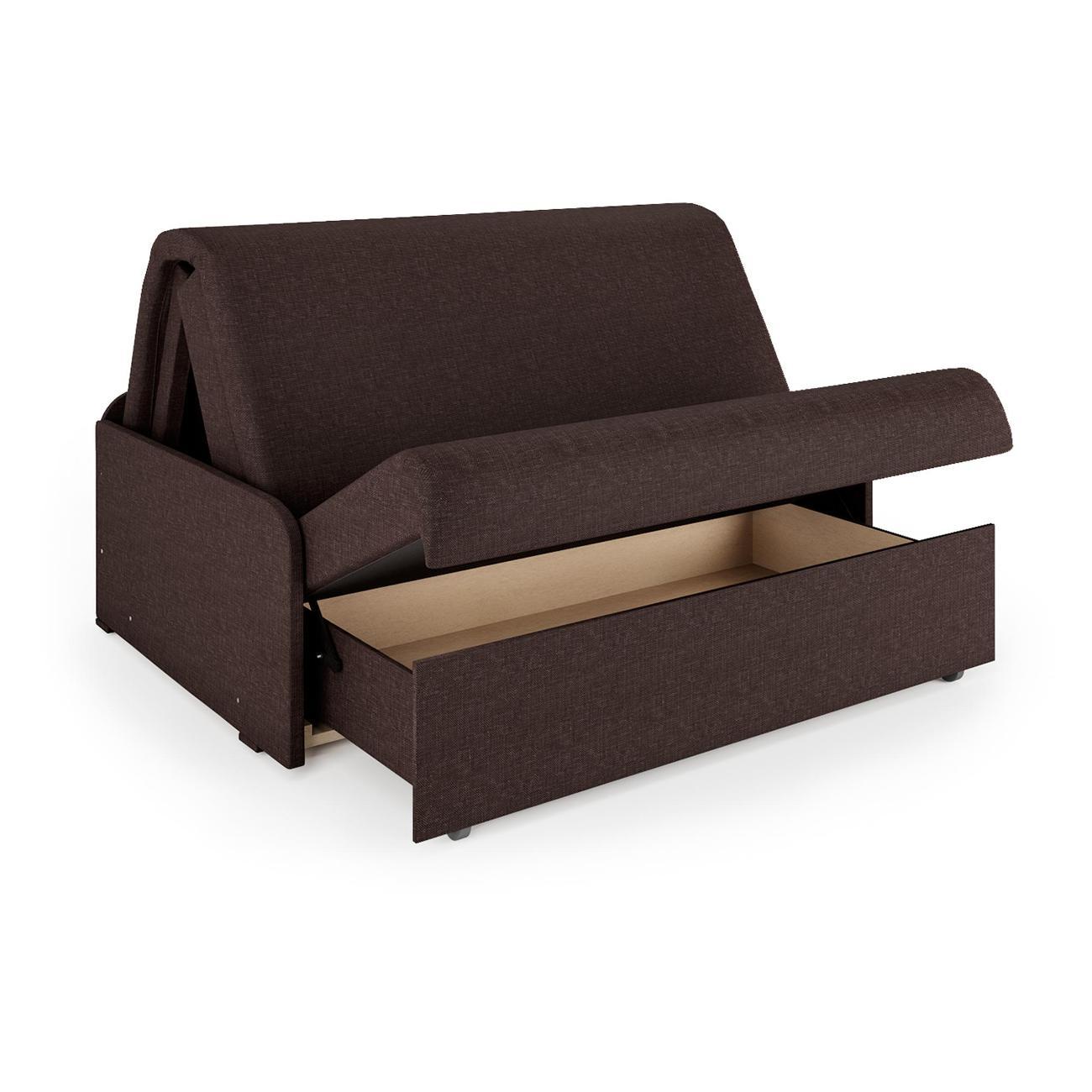 Диван Шарм-Дизайн Коломбо БП 140 раскладной аккордеон шоколад