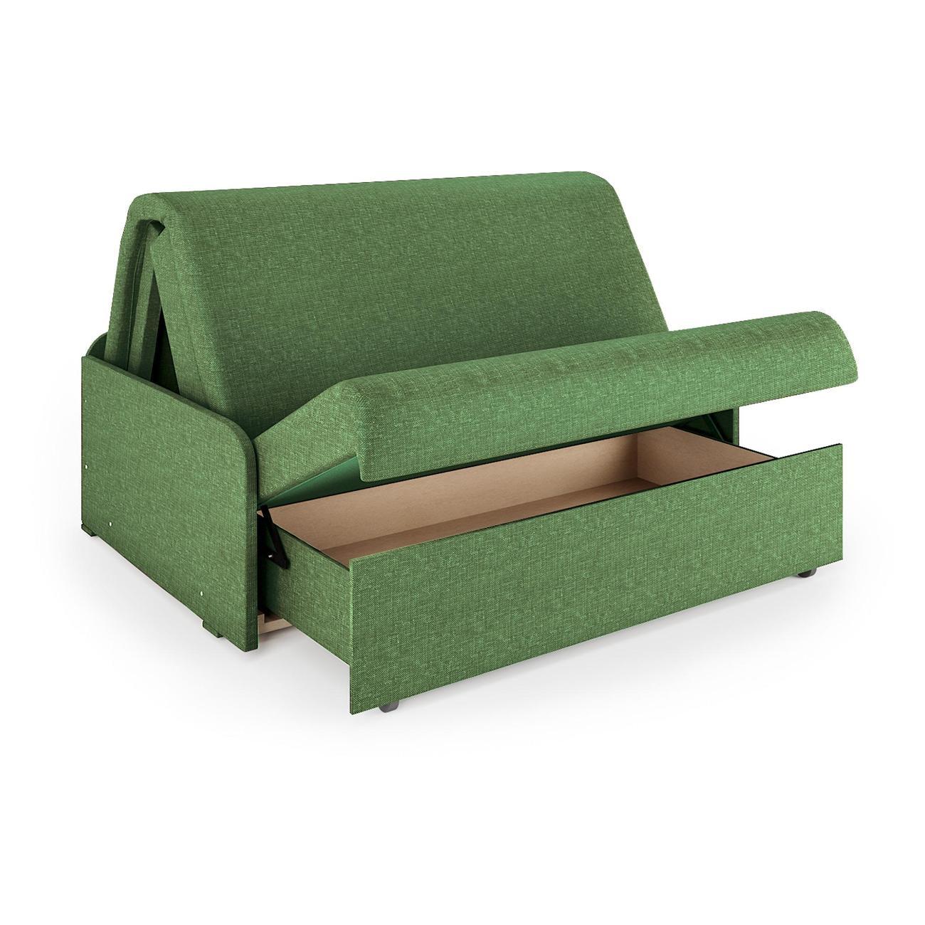 Диван Шарм-Дизайн Коломбо БП 160 раскладной аккордеон зеленый