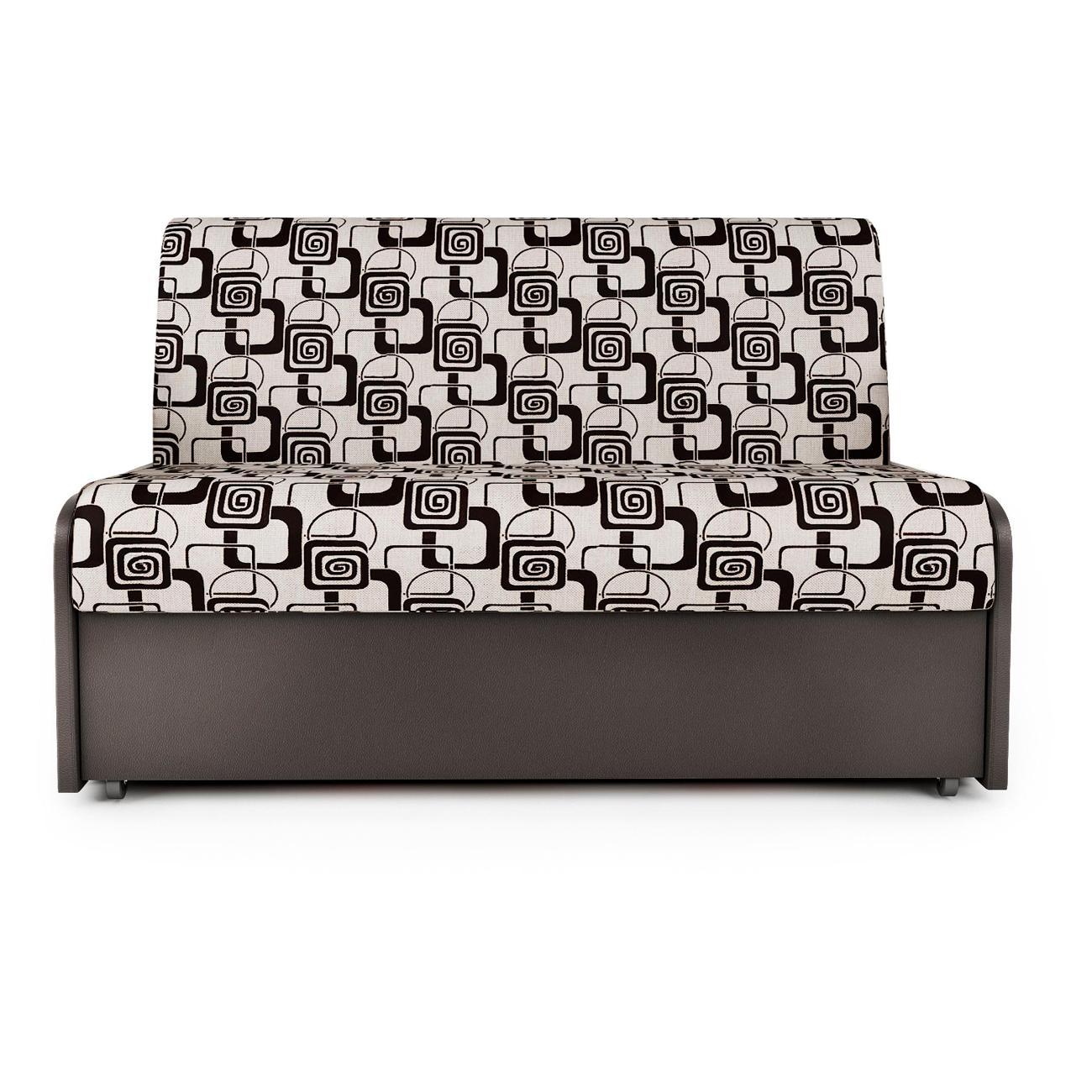 Диван Шарм-Дизайн Коломбо БП 160 раскладной ромб и экокожа шоколад