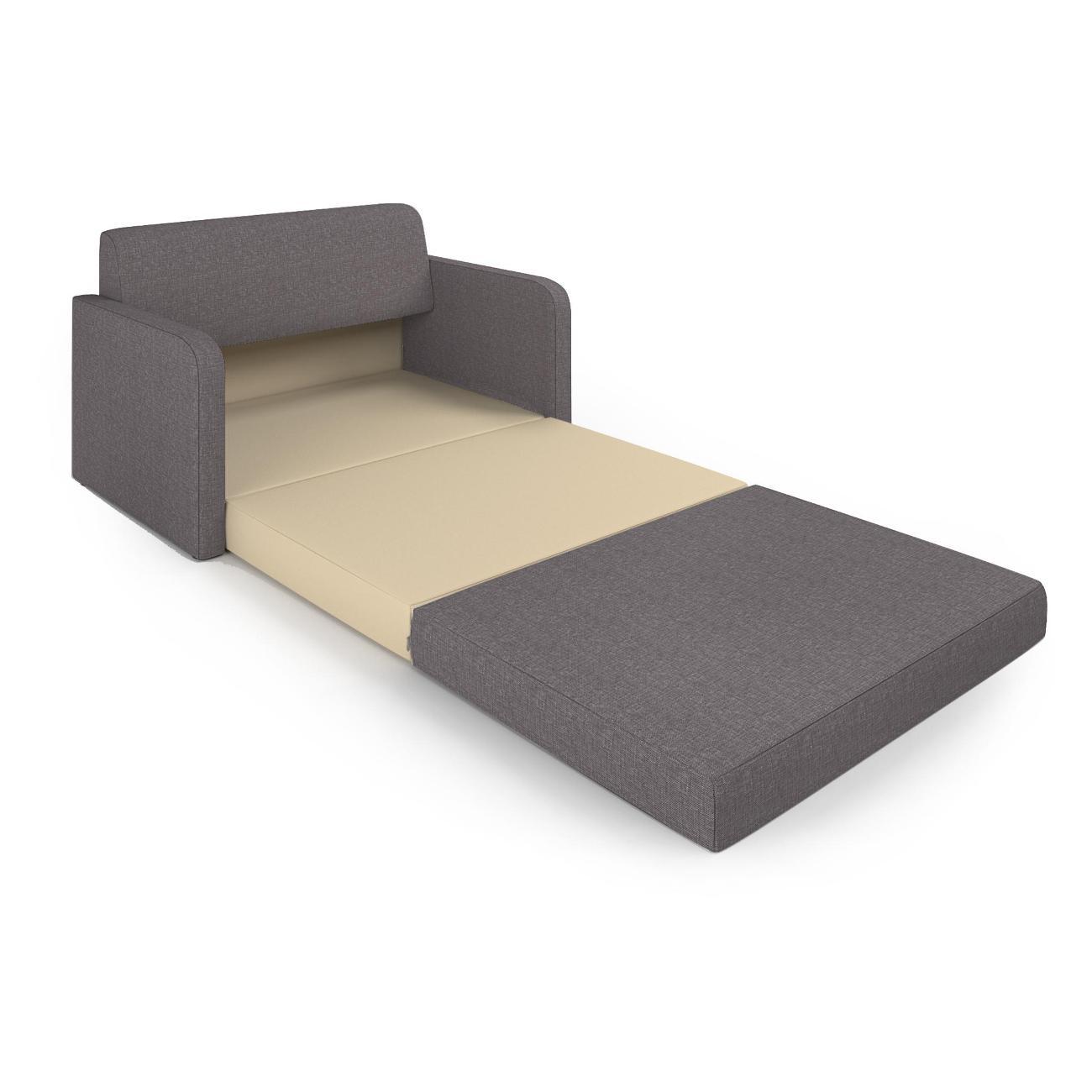 Диван Шарм-Дизайн Бит Куба прямой раскладной латте