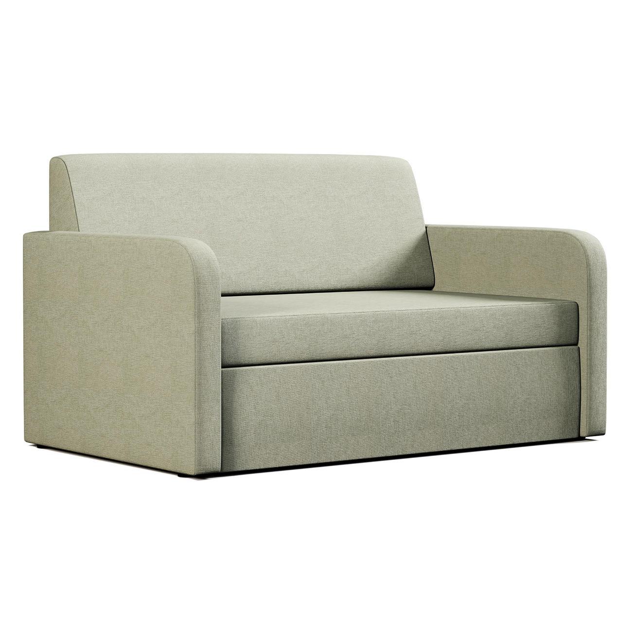 Диван Шарм-Дизайн Бит Куба прямой раскладной светло-зеленый