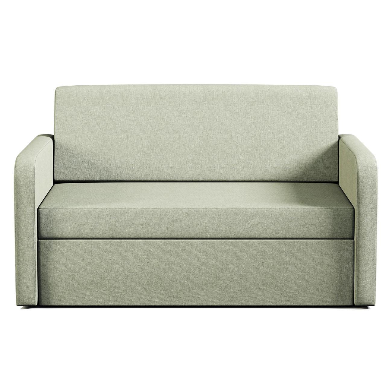 Диван Шарм-Дизайн Бит Куба прямой раскладной светло-зеленый