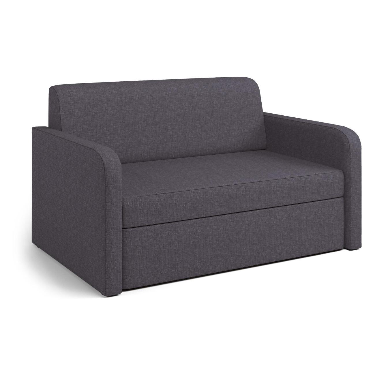 Диван Шарм-Дизайн Бит Куба прямой раскладной серый