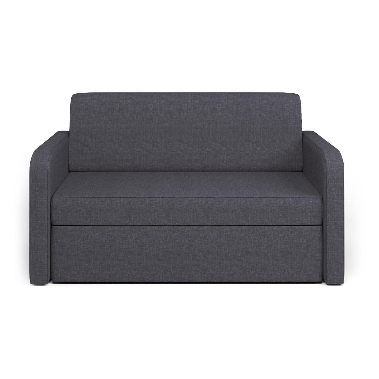 Диван Шарм-Дизайн Бит Куба прямой раскладной серый