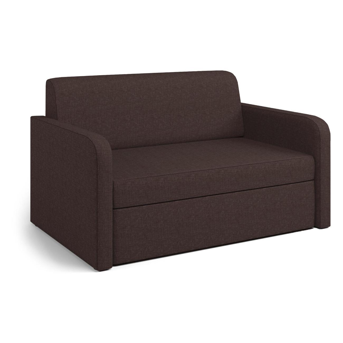 Диван Шарм-Дизайн Бит Куба прямой раскладной шоколад