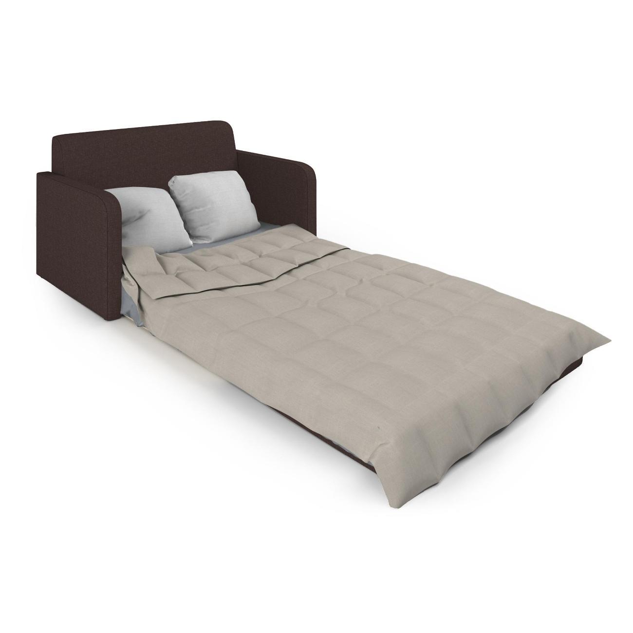 Диван Шарм-Дизайн Бит Куба прямой раскладной шоколад