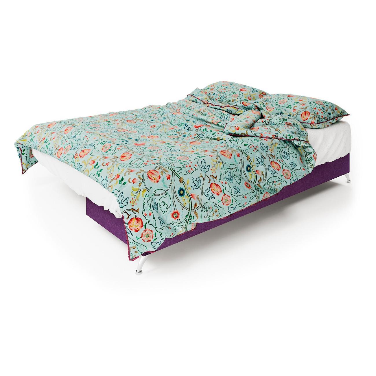 Диван Шарм-Дизайн Лайт прямой раскладной фиолетовый