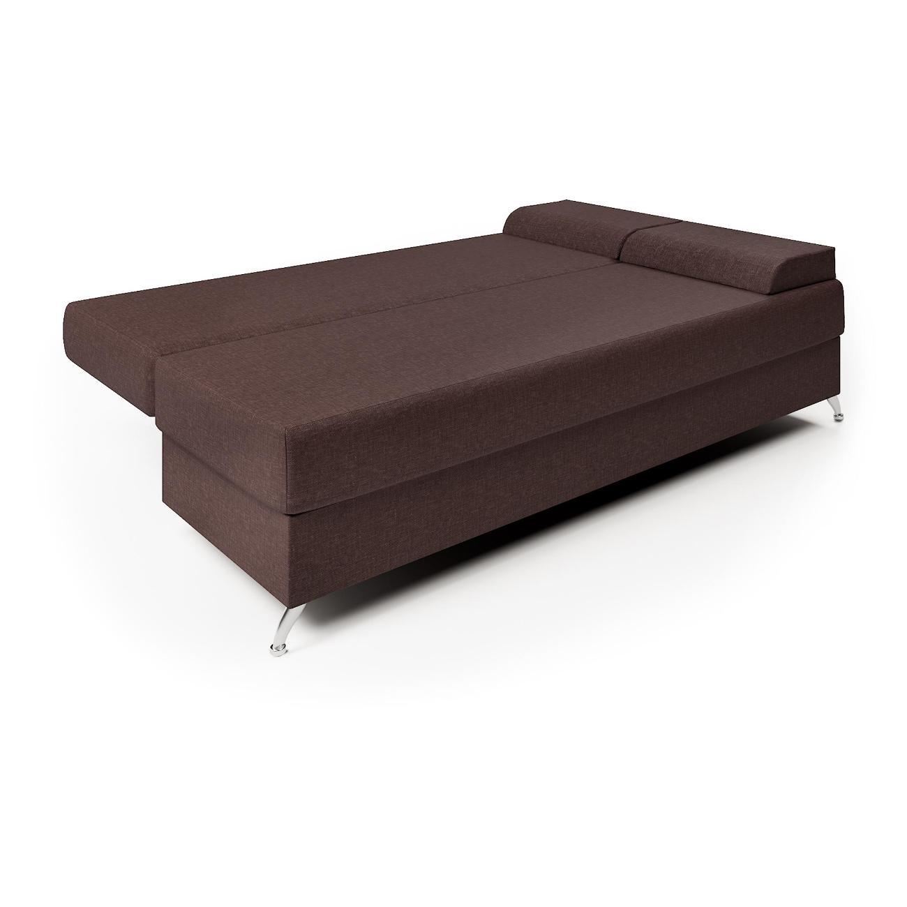 Диван Шарм-Дизайн Лайт прямой раскладной шоколад