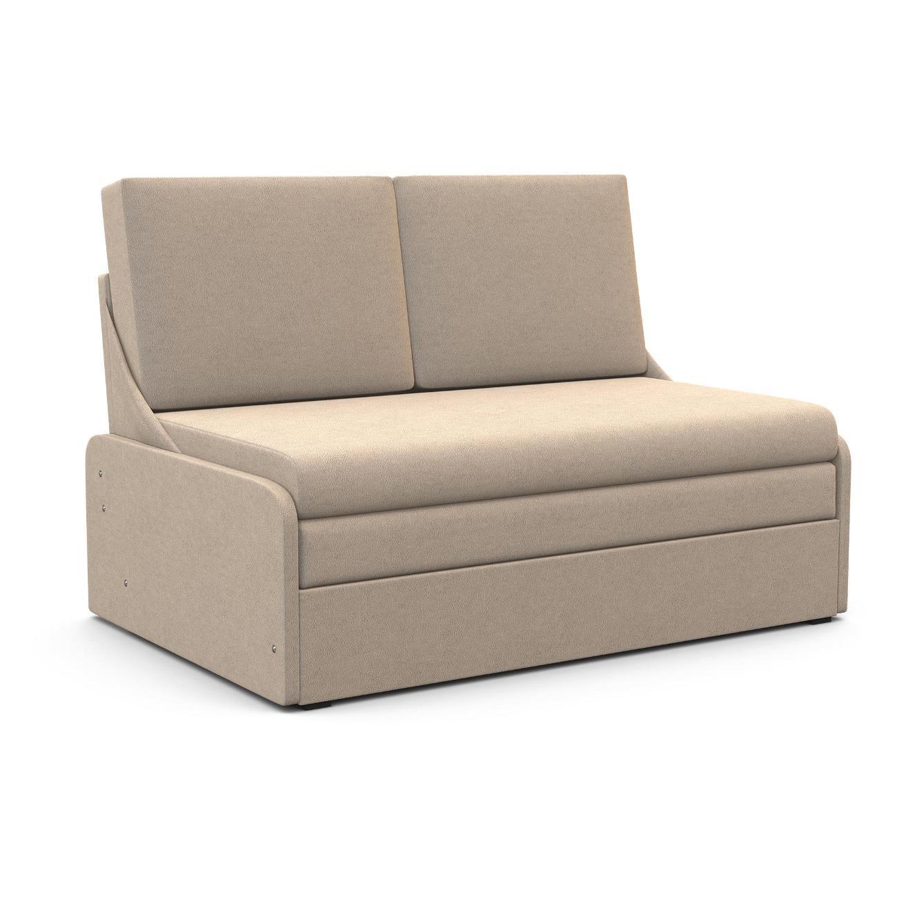 Диван Шарм-Дизайн Уют-2 прямой раскладной велюр бежевый